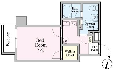 グランプラス千駄木間取り図