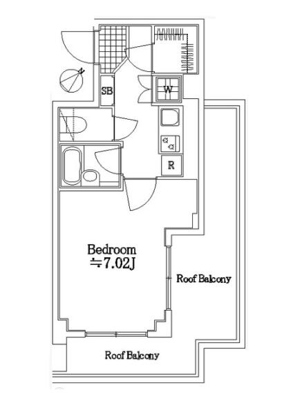 ミリオンガーデン小石川間取り図