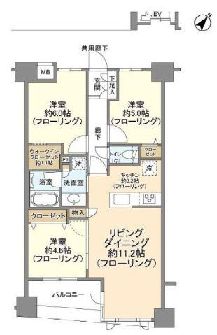 リビオ文京千駄木間取り図