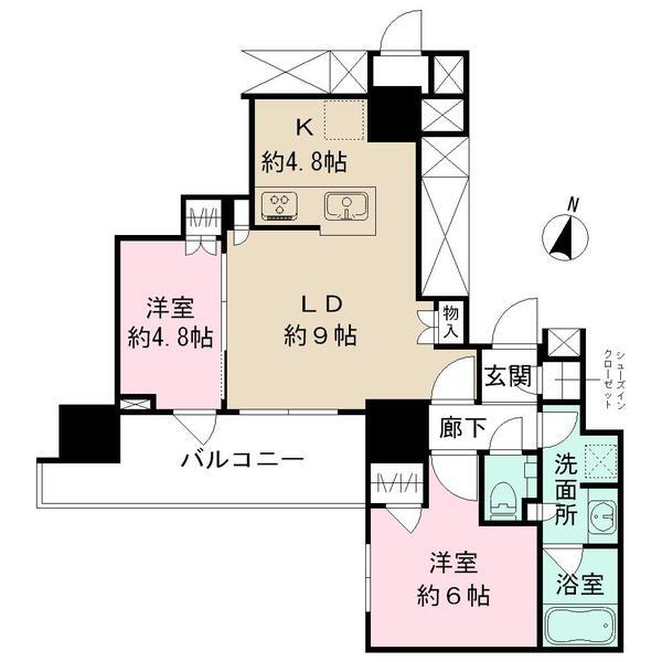 プラウド本郷ヒルトップ間取り図