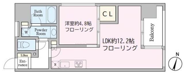 グランプラス千駄木間取り図