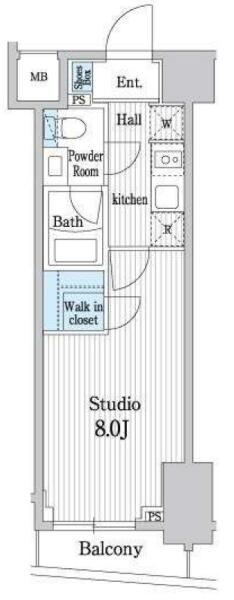 オークスクエア本郷間取り図