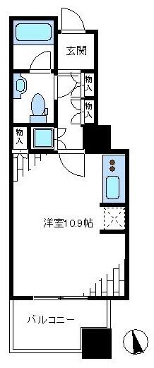 アトラスタワー茗荷谷間取り図