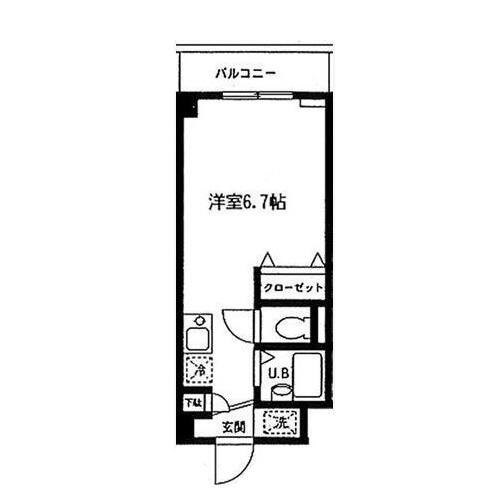 コート富士館間取り図