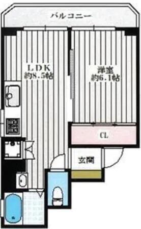 ハイヴ本郷間取り図