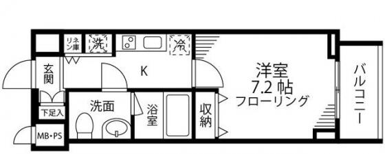 ファインクレスト護国寺間取り図