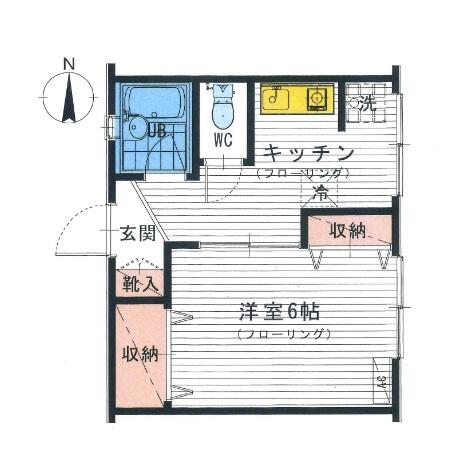 コリーヌ西片間取り図