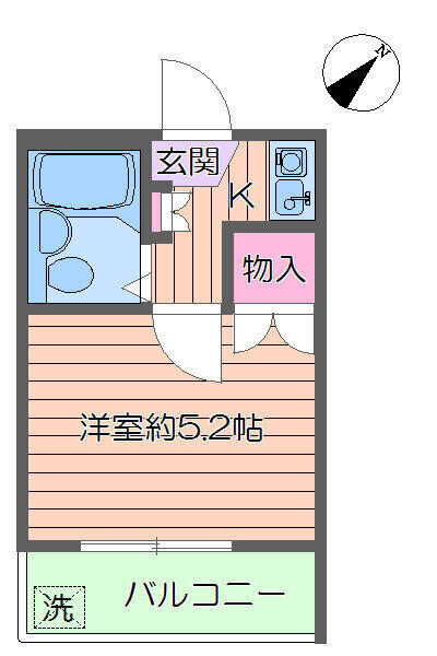 ベルク白山間取り図