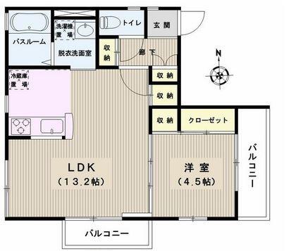 セレーノ後楽園間取り図