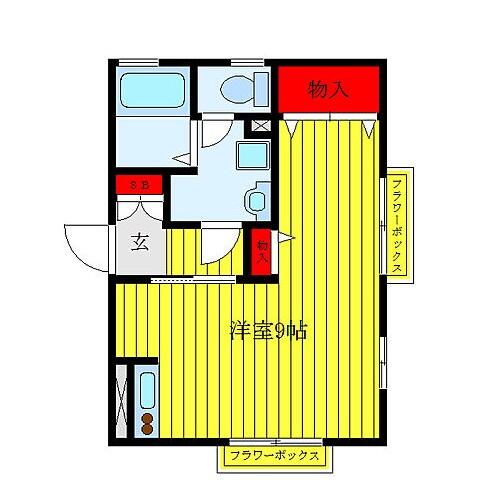 アベニュー本駒込間取り図