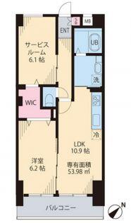 ソレアード茗荷谷間取り図