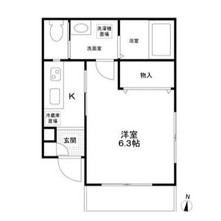 メルベーユkoishikawa間取り図