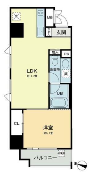 ベルファース本郷弓町間取り図