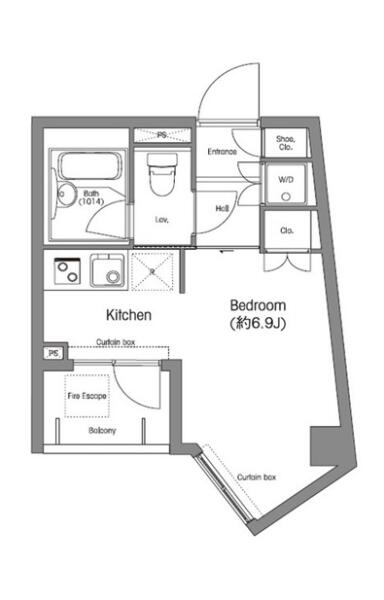 コンフォリア小石川間取り図