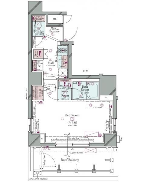 コンシェリア後楽園HILLTOP SQUARE間取り図