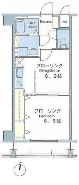 紺印弓町（コンジルシユミチョウ）間取り図