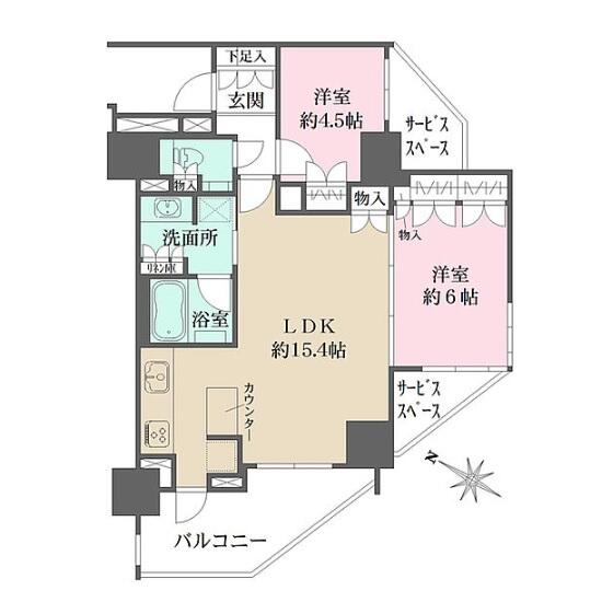 BELISTA文京白山間取り図