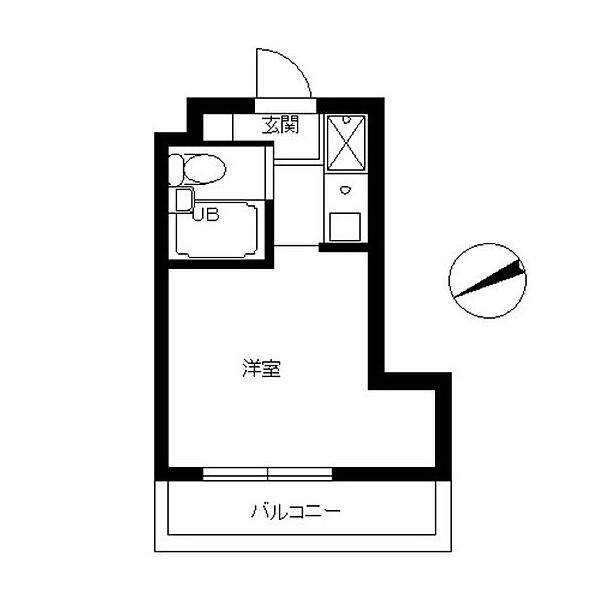 スカイコート後楽園第3間取り図