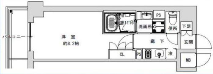 プライマル千石間取り図