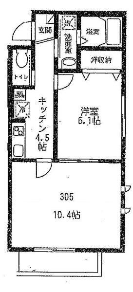 サンリード間取り図