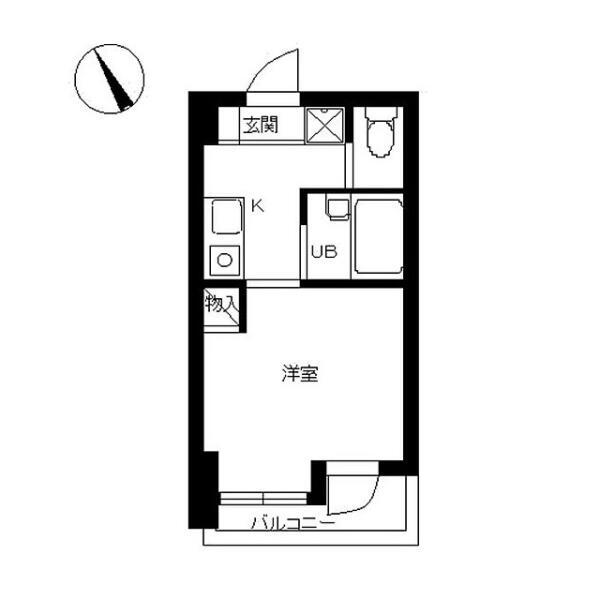 スカイコート文京本郷間取り図