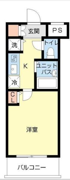 スカイコート文京白山第5間取り図