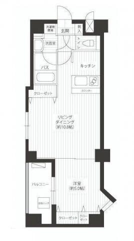 菱和パレス小石川後楽園間取り図