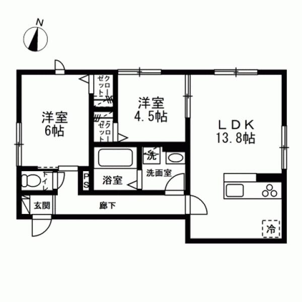 （仮称）文京区小日向3丁目新築間取り図