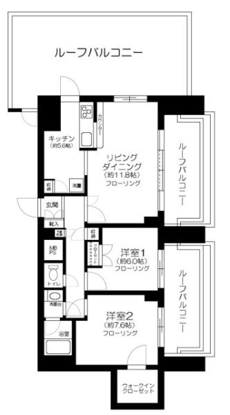 ビクセル文京間取り図