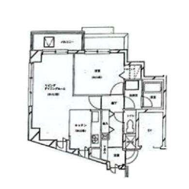 モンシェール根津間取り図