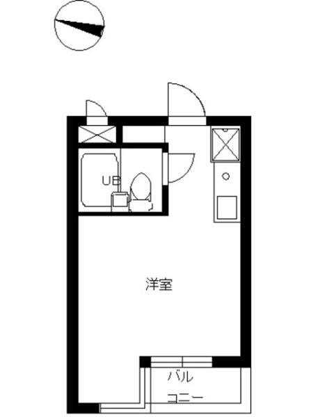 スカイコート後楽園間取り図