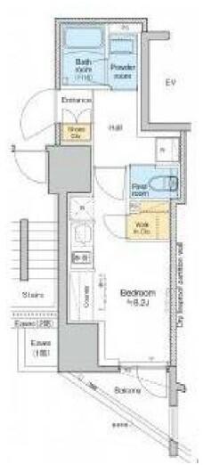 プラウドフラット文京千駄木間取り図