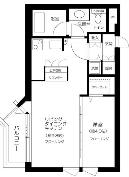 ルミネリックス小石川間取り図