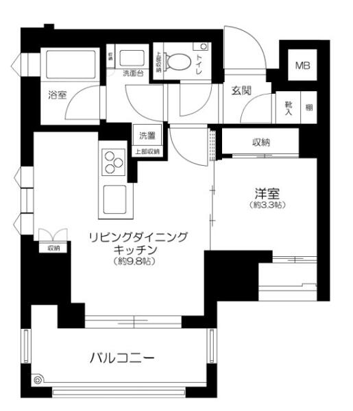 ルジェンテ文京根津間取り図