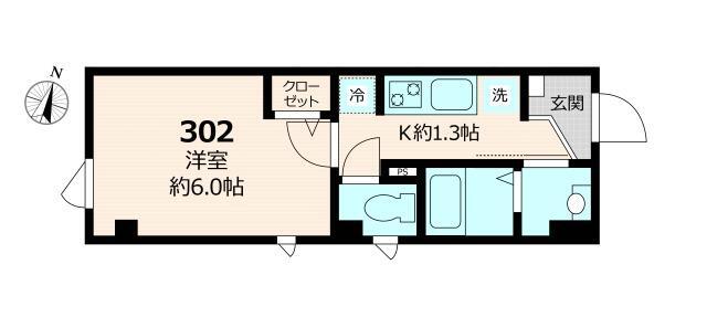 TRM本郷真砂間取り図