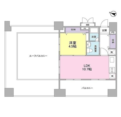 ロネスタR文京護国寺間取り図