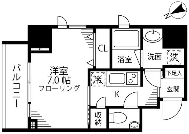 ファインクレスト護国寺間取り図