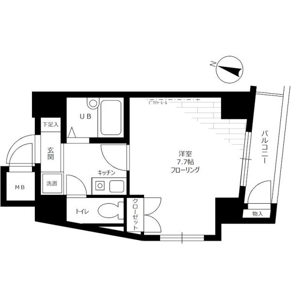 ステージファースト千石間取り図