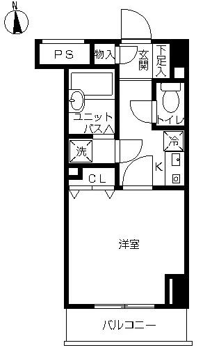 スカイコート本郷東大前壱番館間取り図