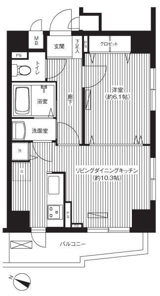 コート・フェリシア間取り図