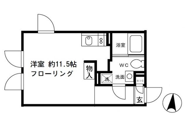 アレーロ白山II　～ALERO Hakusan II～間取り図