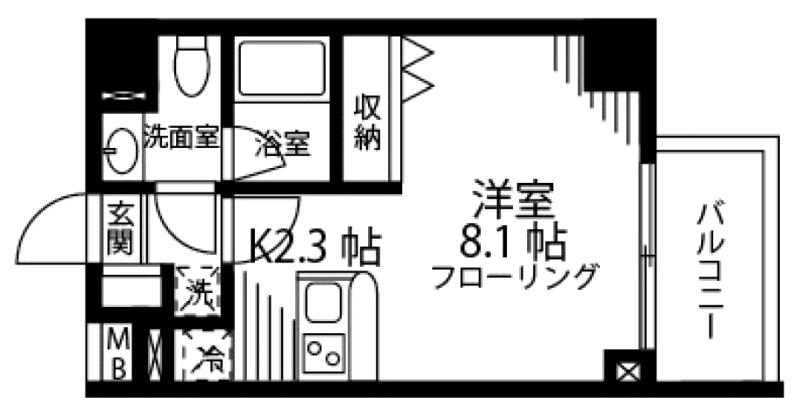 プリマヴェーラ小石川間取り図