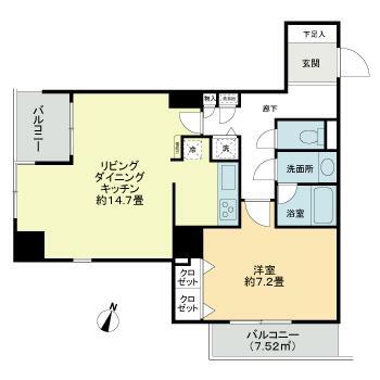 東急ドエル・アルス根津間取り図