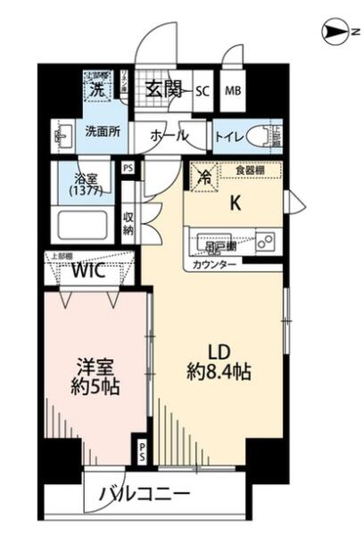 プレール・ドゥーク文京湯島間取り図