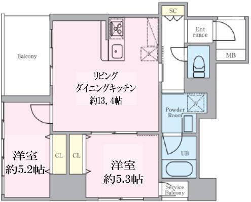 シュトラーレ本駒込間取り図