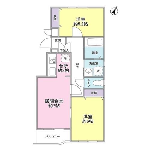 白山坂ハウス間取り図