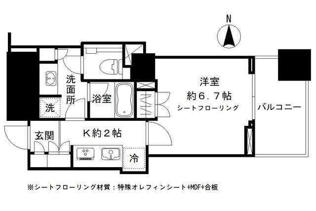 アトラス本郷三丁目間取り図