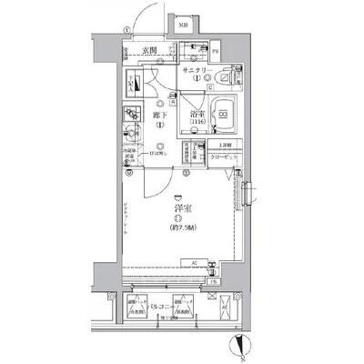 アルテシモ　モーレ 301号室 間取り図