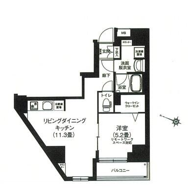 アイルプレミアム本駒込間取り図