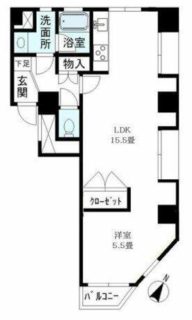 ボナール護国寺間取り図